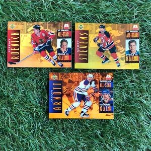Vintage Upper Deck x McDonalds hockey cards (3)